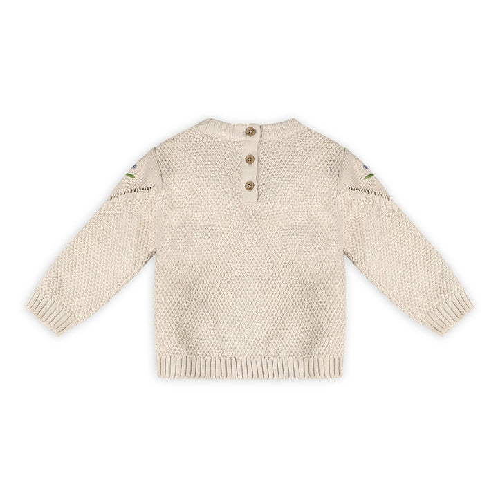 Ivy Floral Baby Pullover