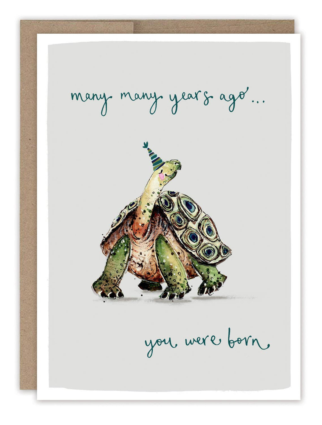 Tortoise Birthday Card