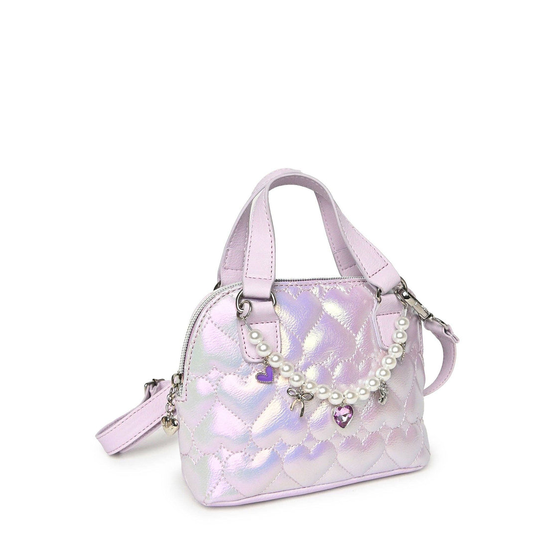 Quilted Hearts Crossbody Bag