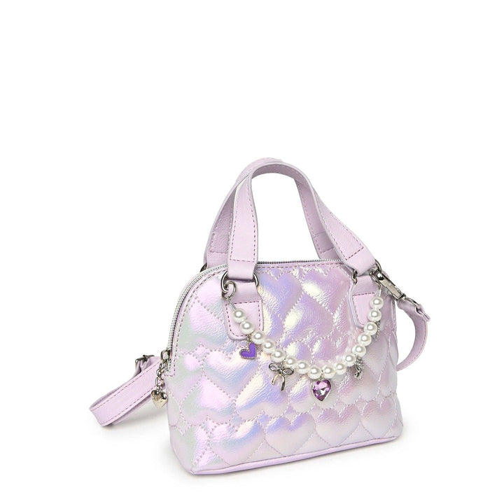 Quilted Hearts Crossbody Bag