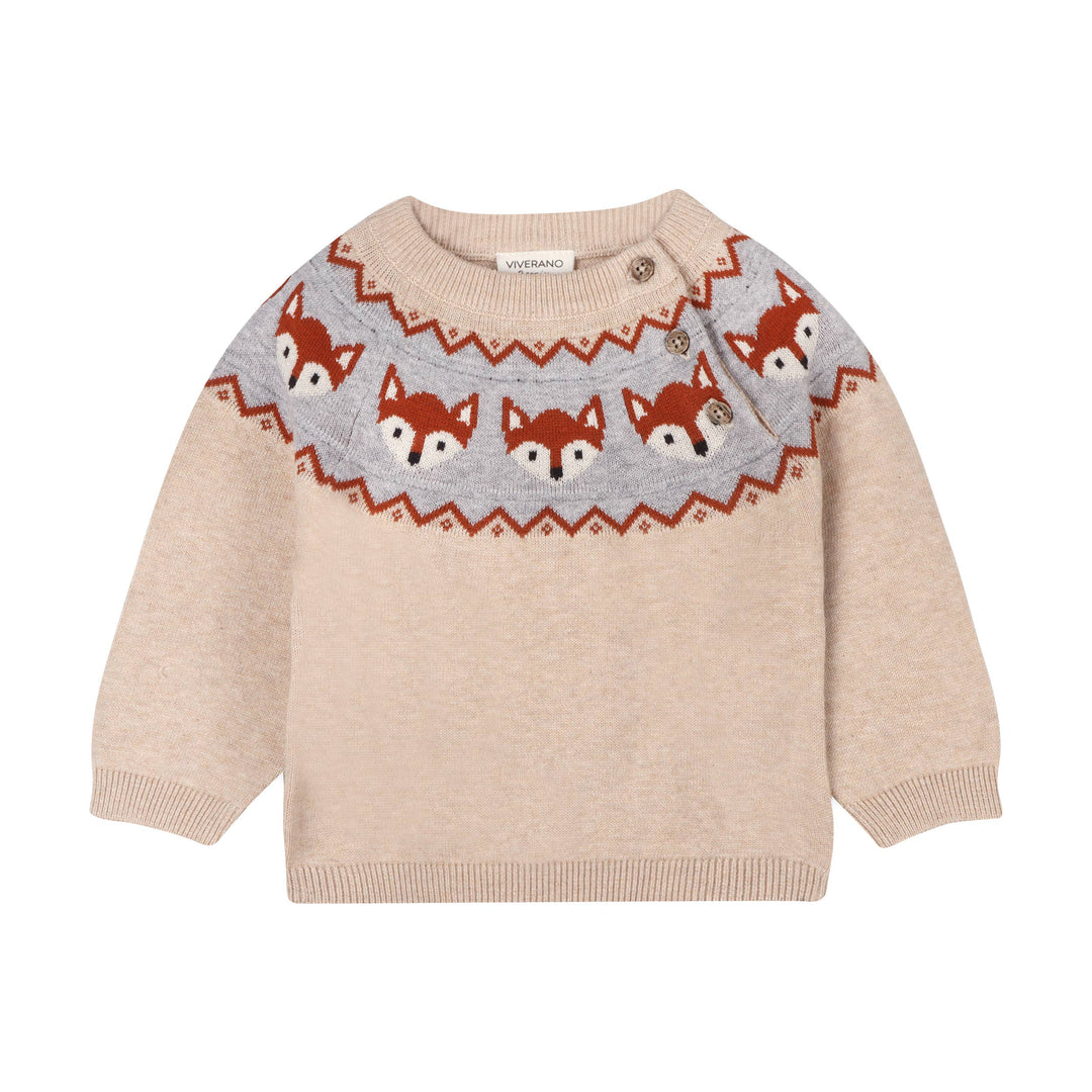Fox Fair Isle Sweater