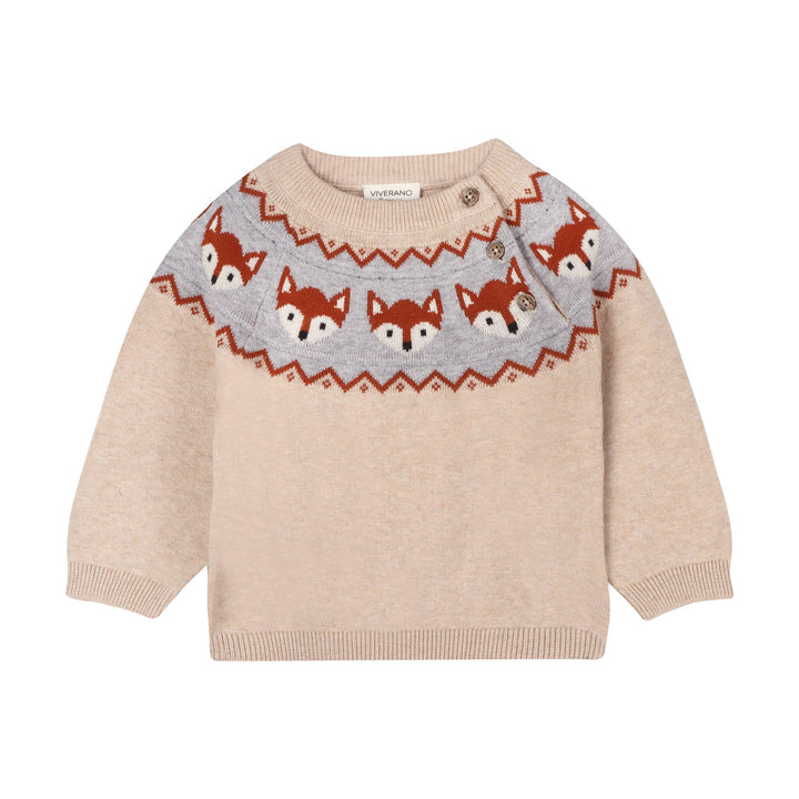 Fox Fair Isle Sweater