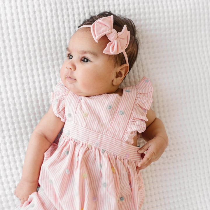 Skinny Soft Nylon Bow Headband