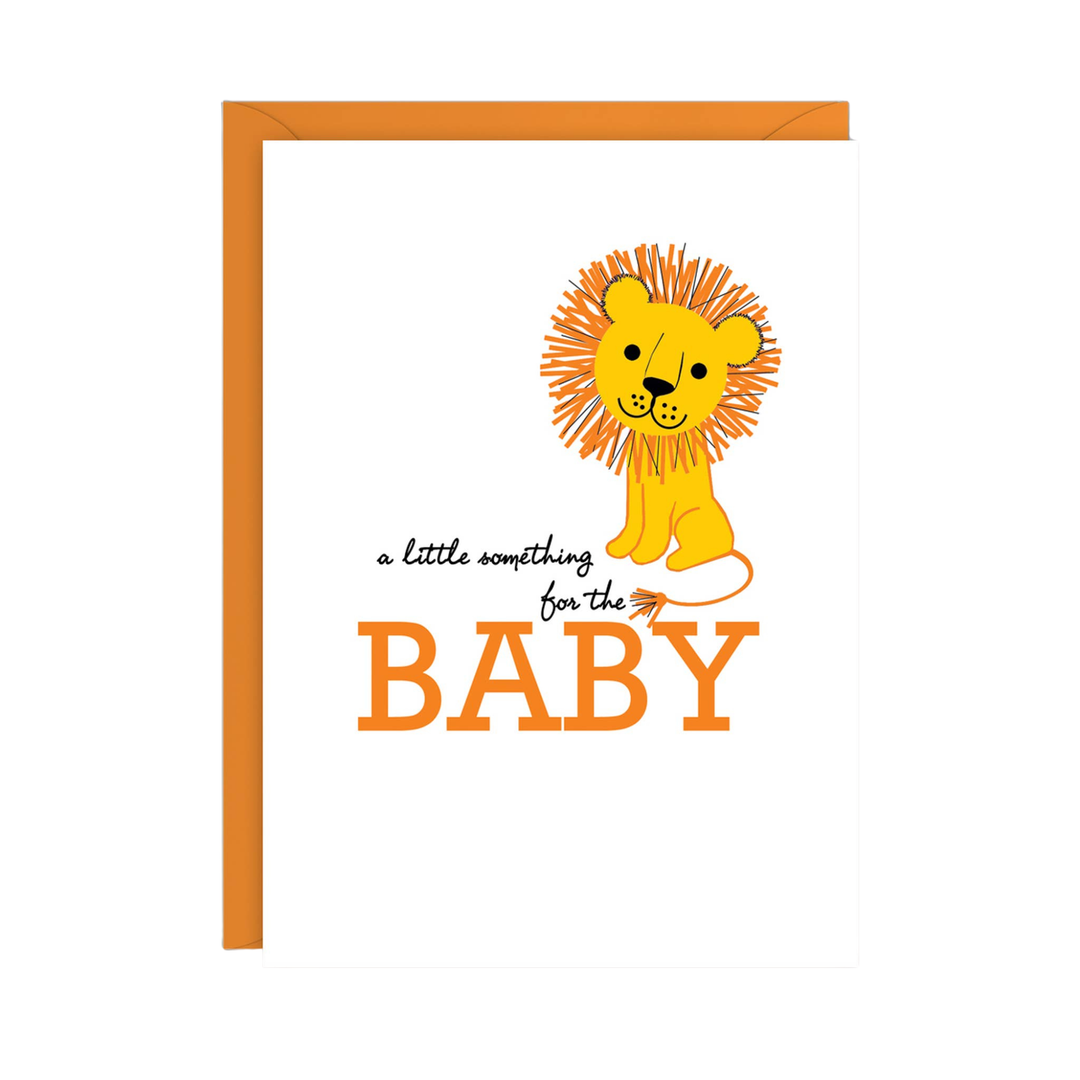 Rock Scissor Paper - Lion - Baby Card