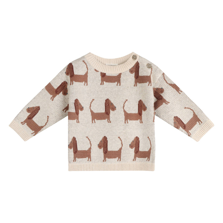 Doxie Dog Knit Pullover