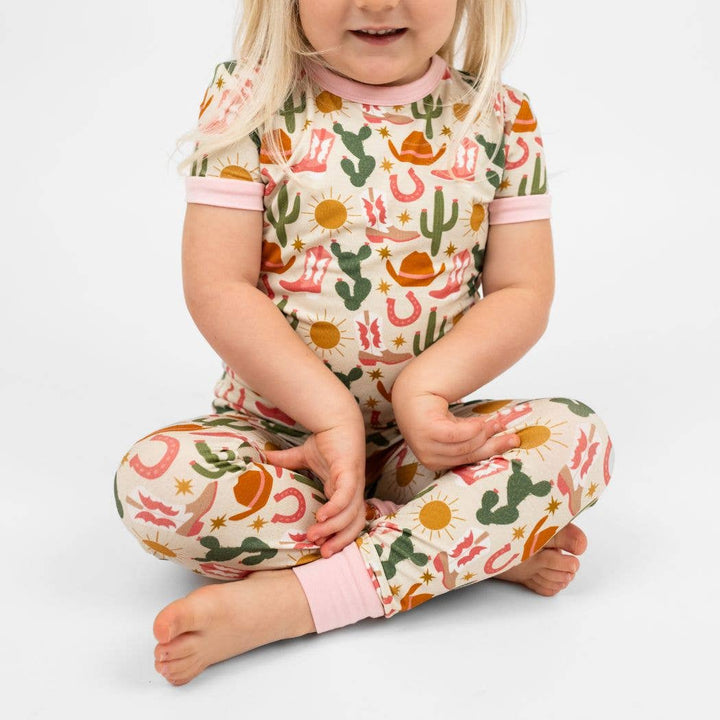 Bamboo Short Sleeve Pajama Set - Hey Y'all