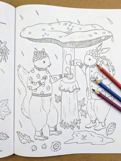 The Good Tree Neighbors Coloring Book