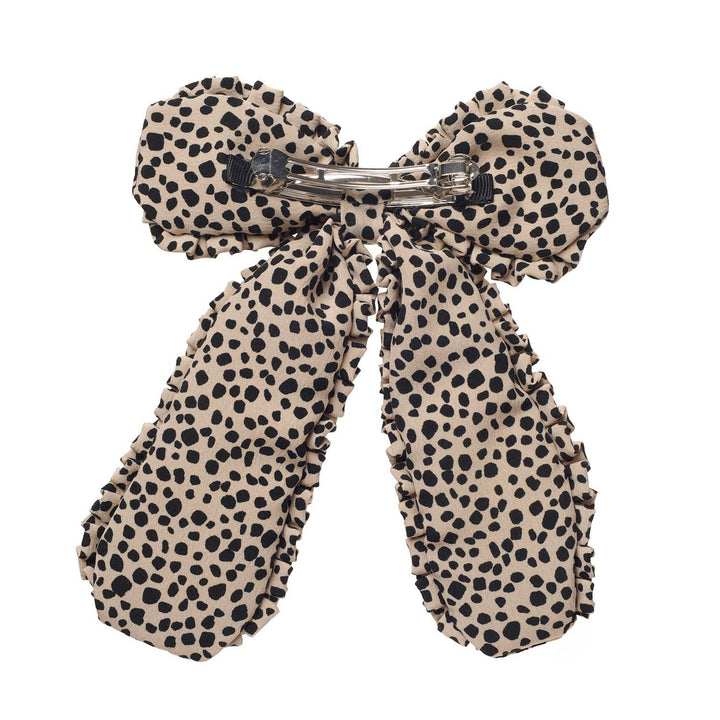 Leopard Love Bow Clip