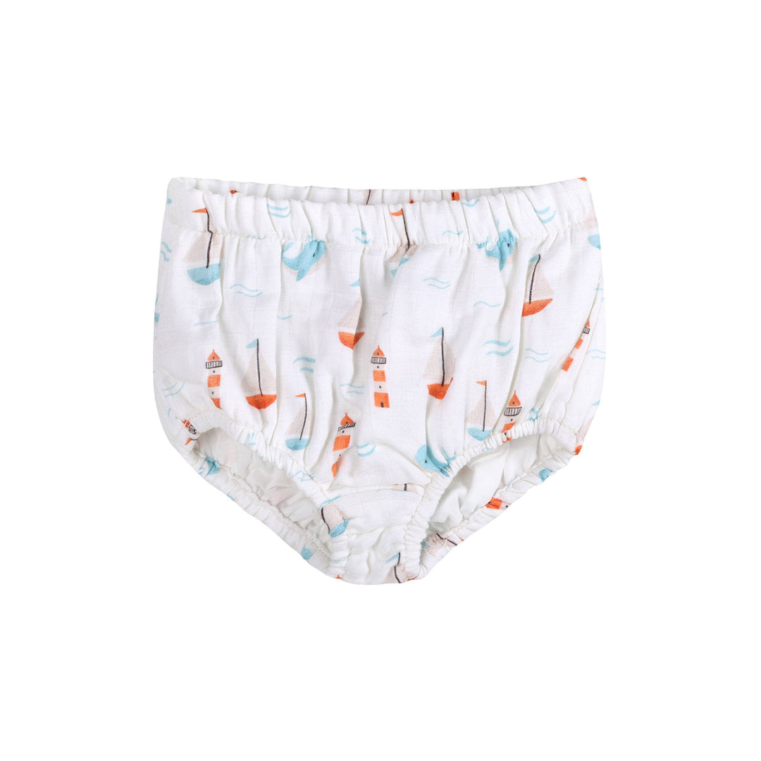 Sailboat Dress + Bloomer Set