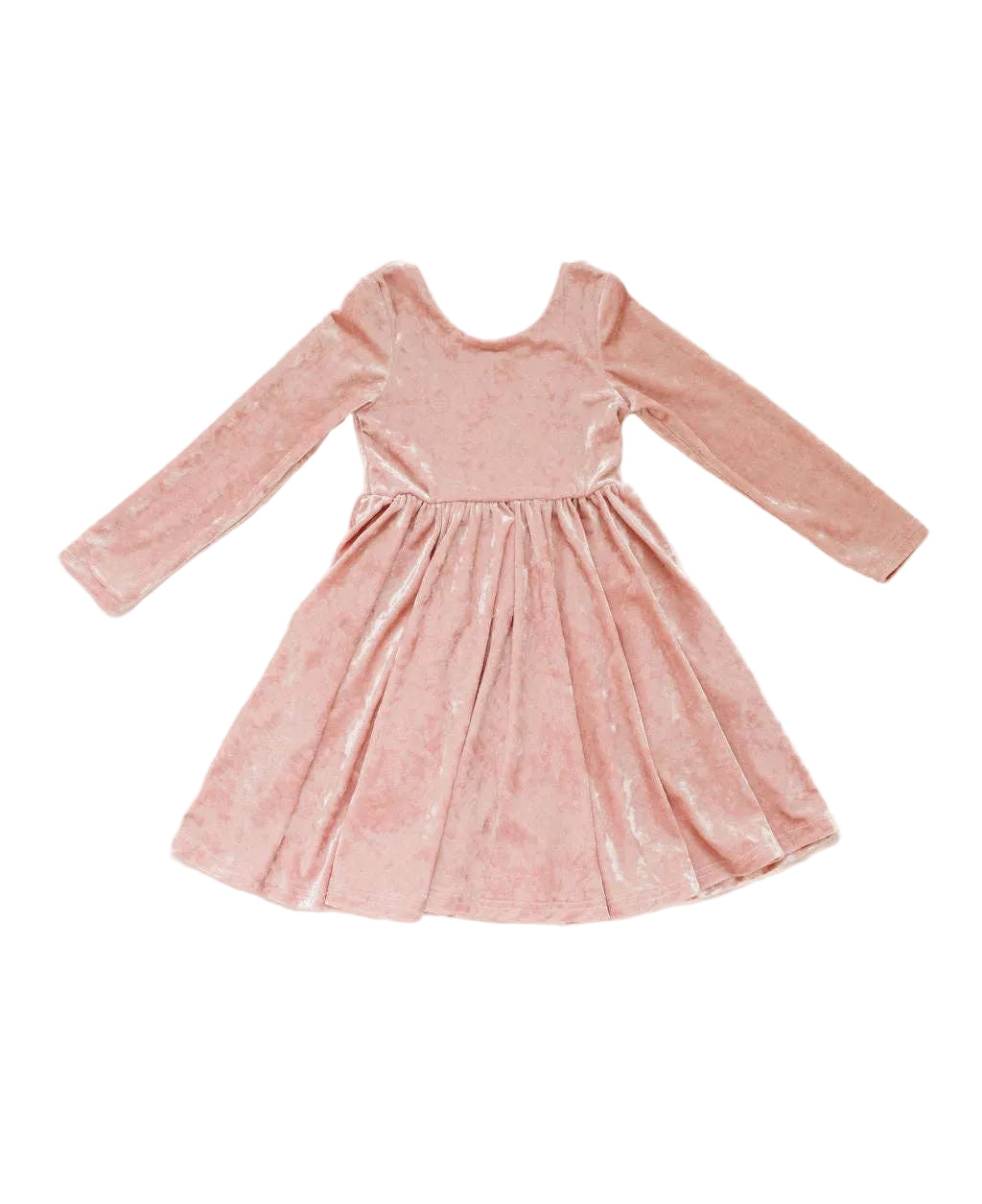 Gwendolyn Dress - Crushed Blush Velvet