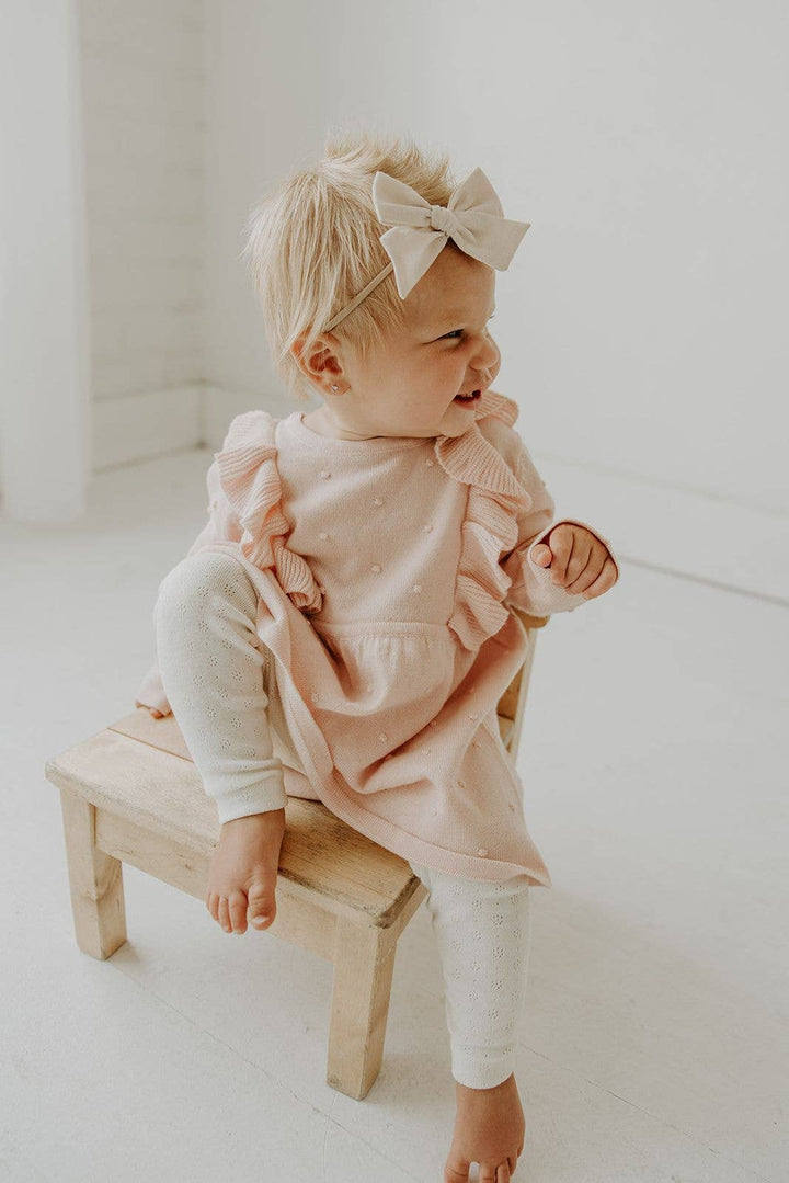Pointelle Knit Leggings