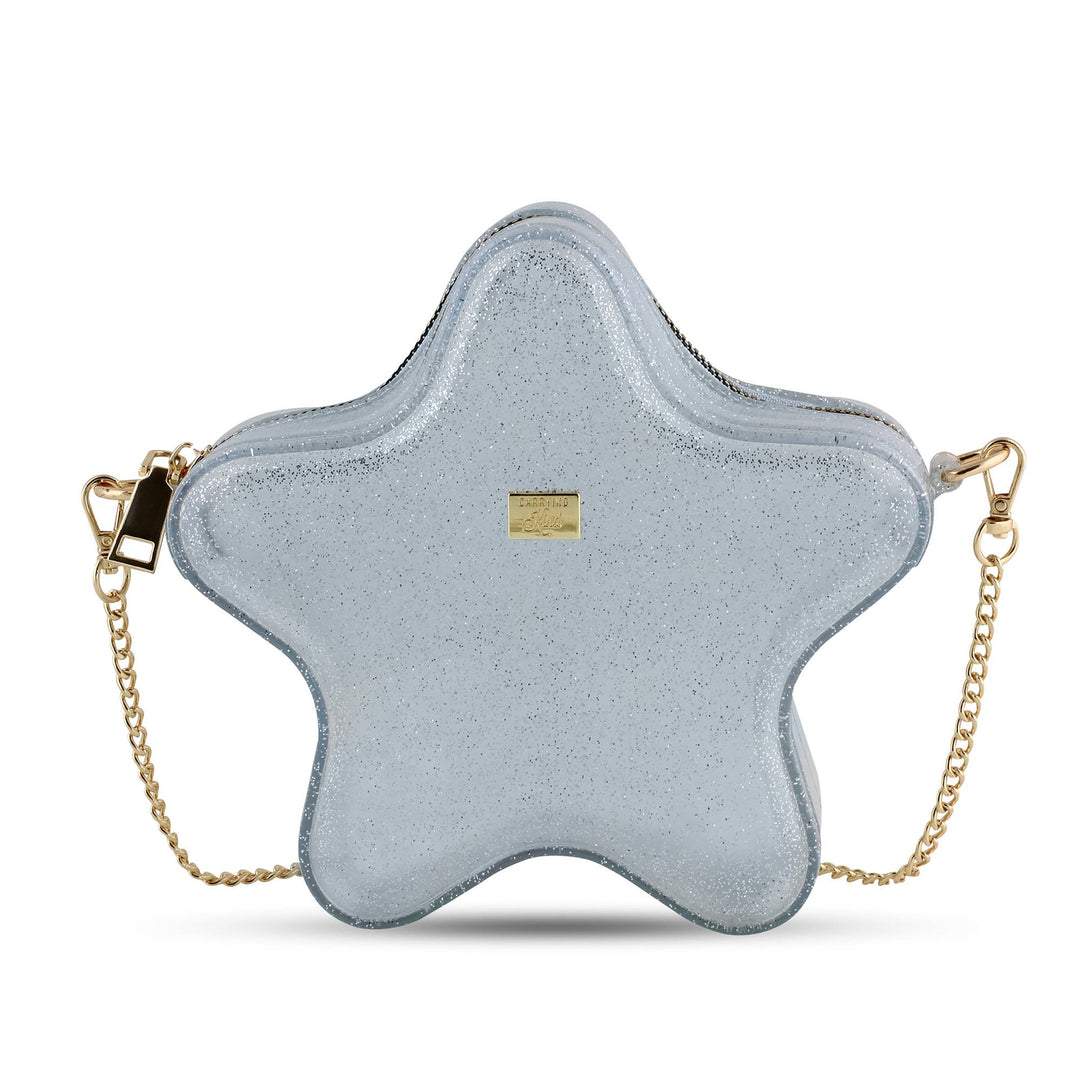 Jelly Star Purse - Silver Sparkle