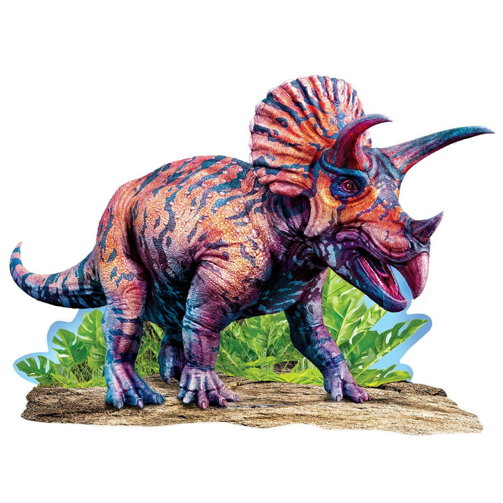 Triceratops - 100 Piece Shaped Puzzle