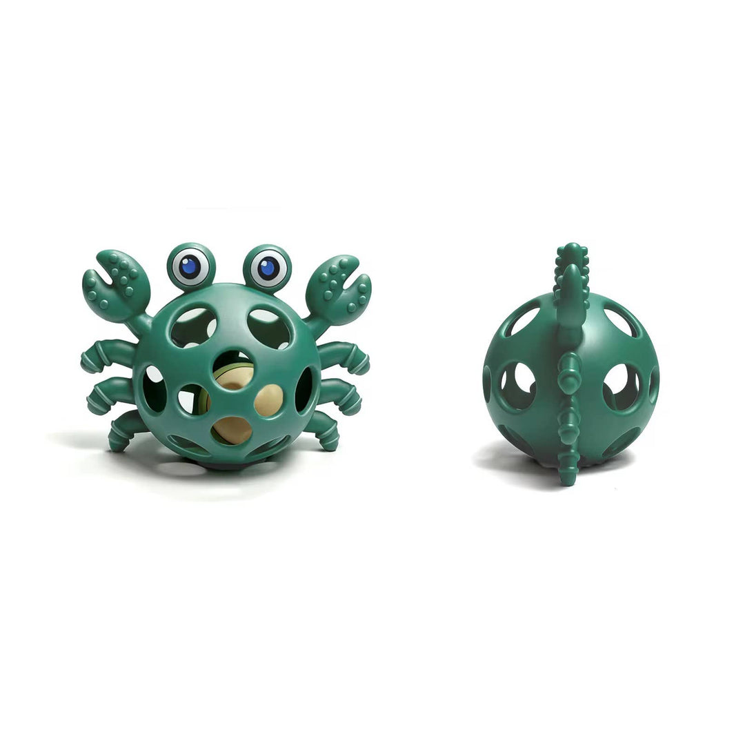 Silicone 3D Funny Crab Teether - Assorted