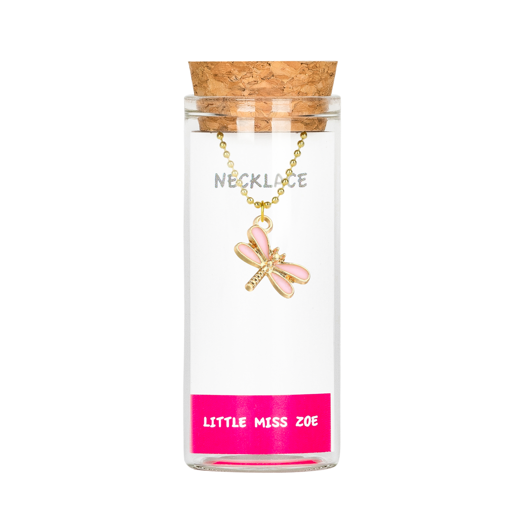 Necklace in a Bottle - Dragonfly