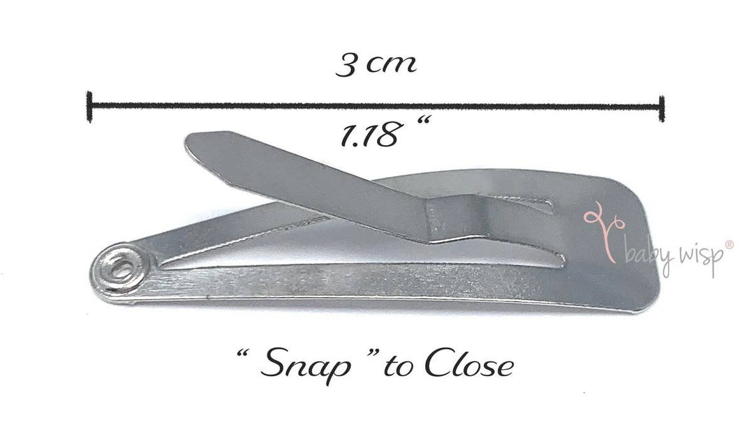 Charlotte Bow Style Snap Clips