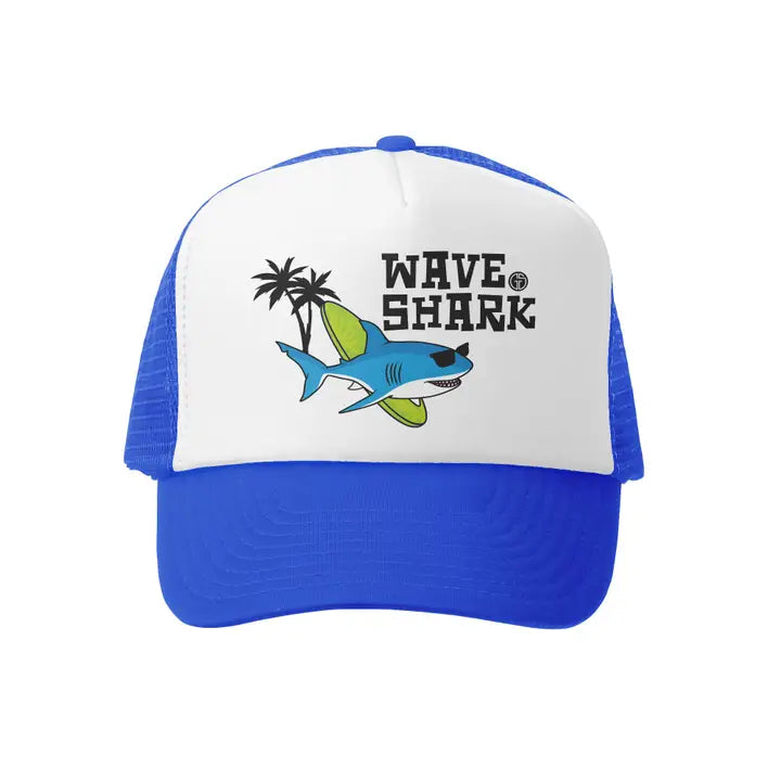 Wave Shark Trucker Hat
