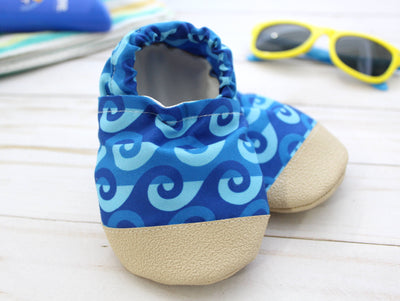 Blue Waves Baby Water Shoes