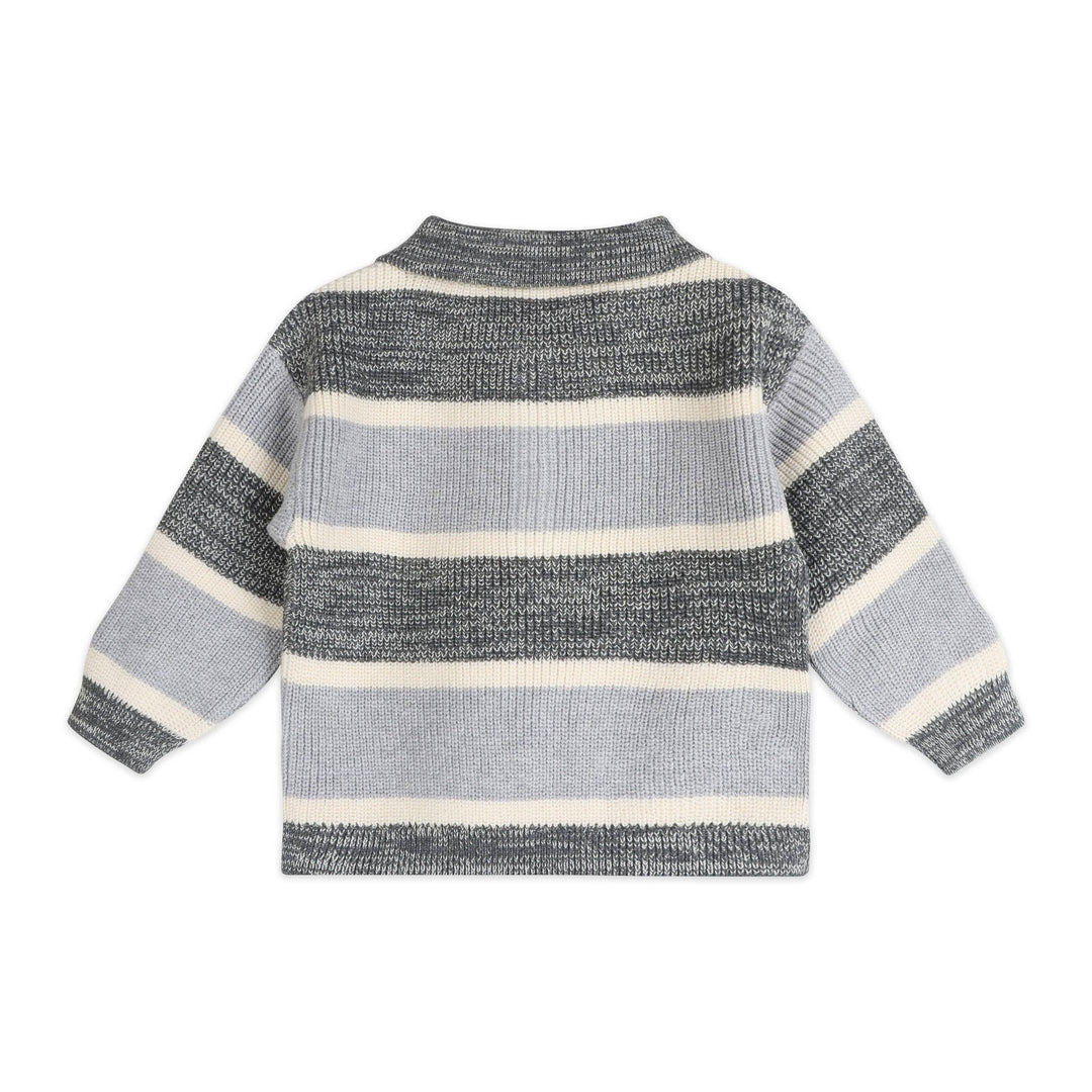 Rugby Stripe Polo Knit Set