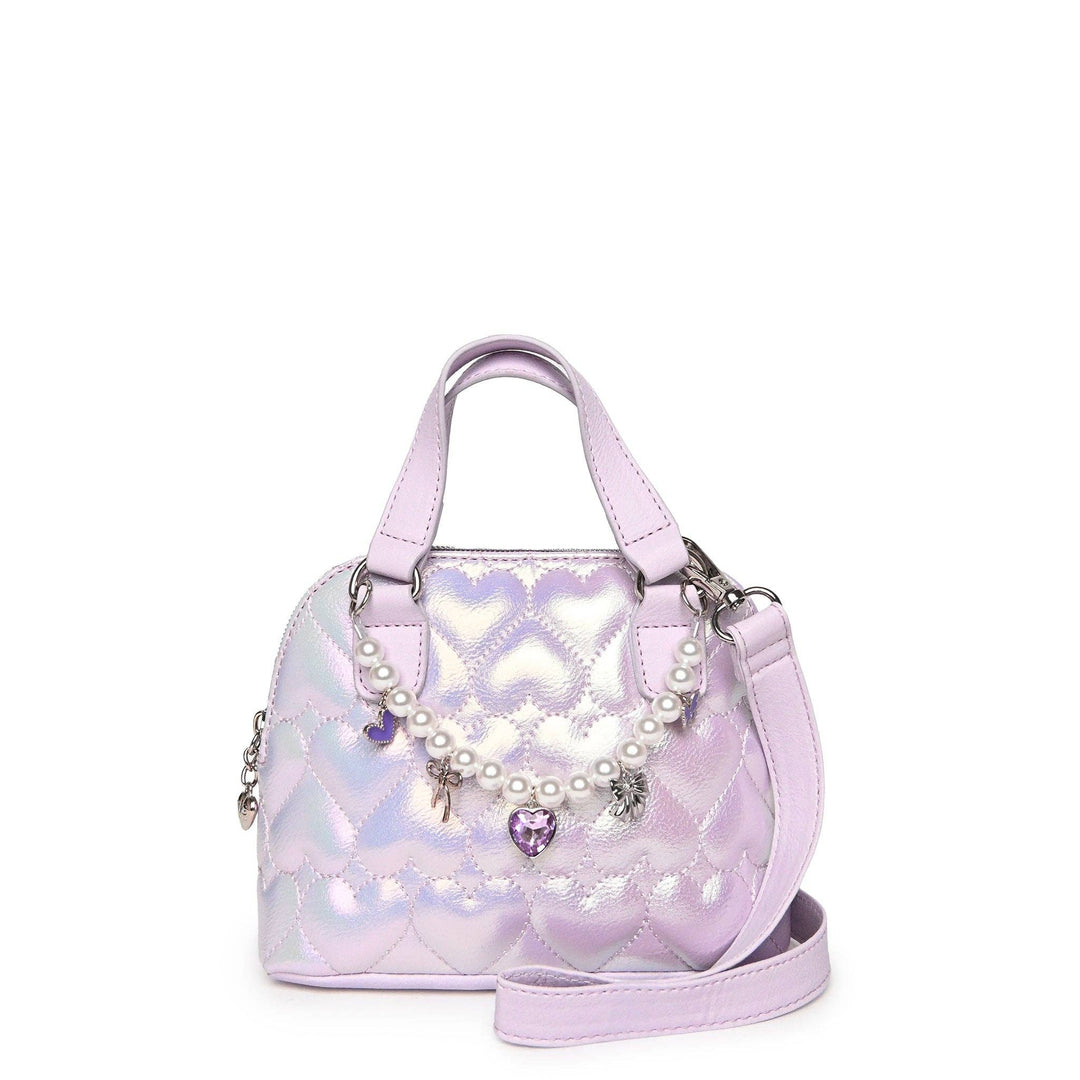 Quilted Hearts Crossbody Bag