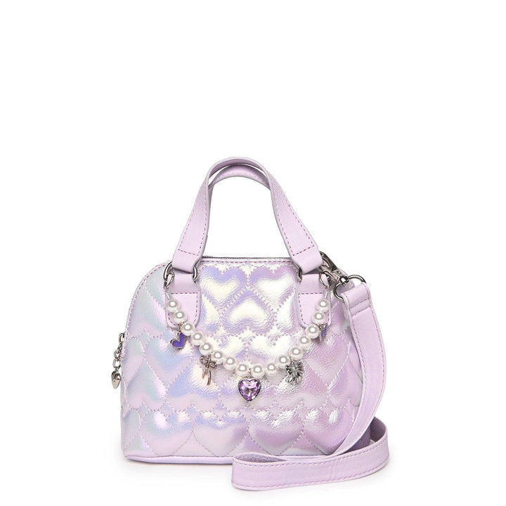 Quilted Hearts Crossbody Bag