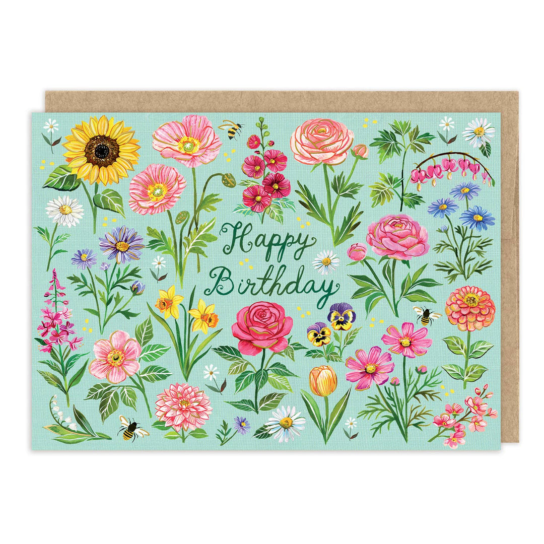 Meadow Garden Birthday Card