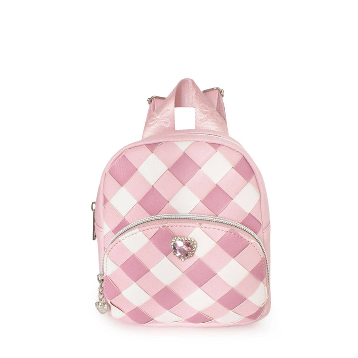 Gingham Micro Mini Backpack