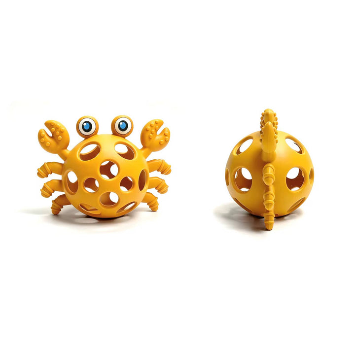 Silicone 3D Funny Crab Teether - Assorted