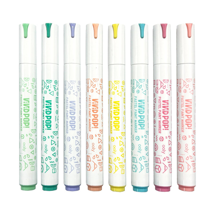 Vivid Pop!: Opaque Water-Based Paint Markers