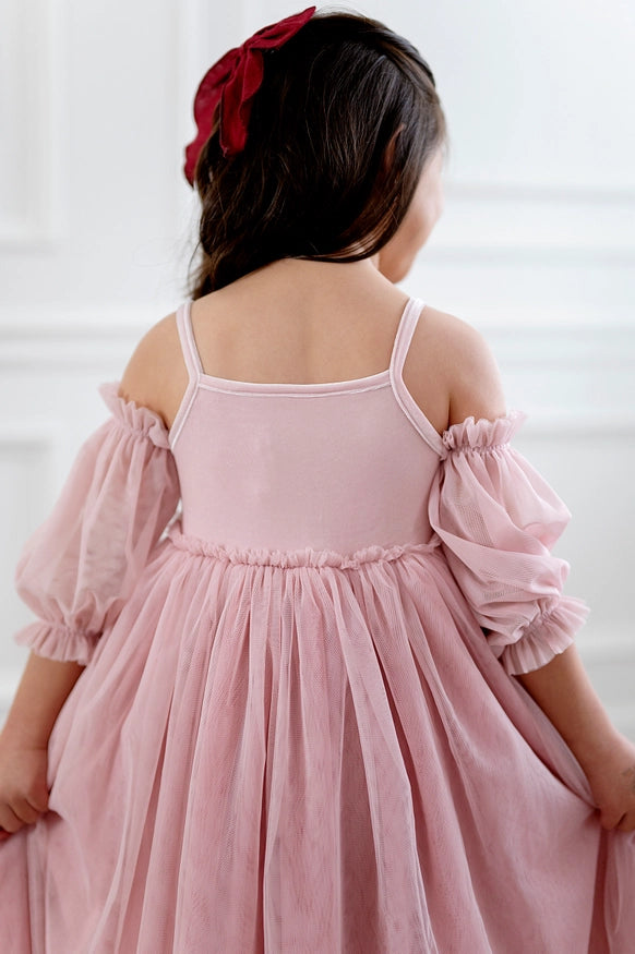 Everly Dress - Pink Rose Ombre