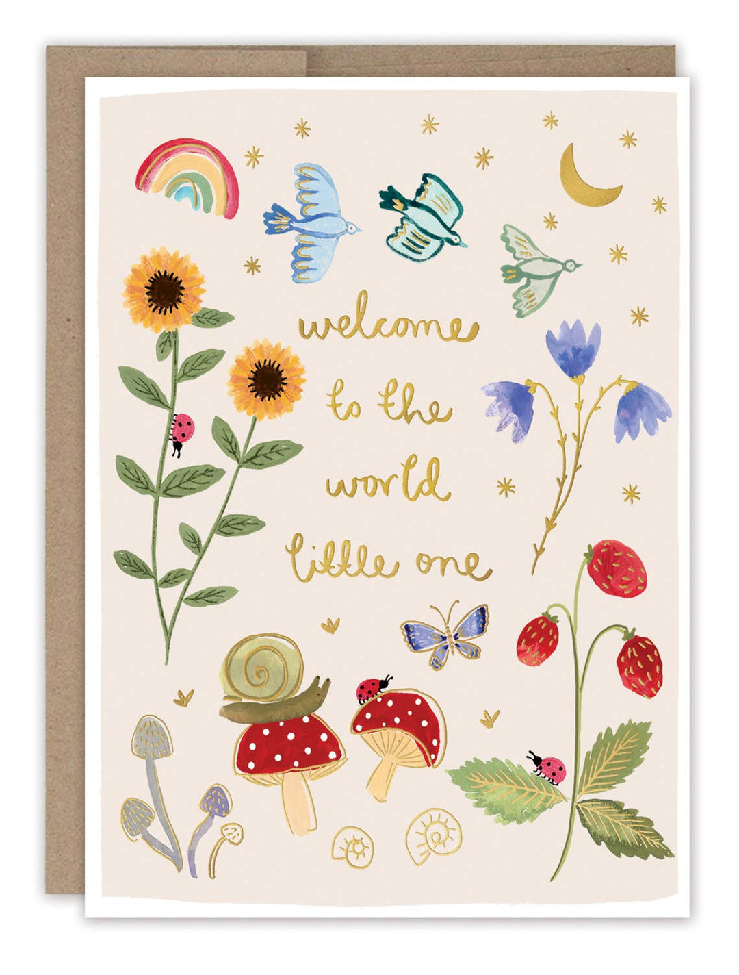 Welcome To The World Card