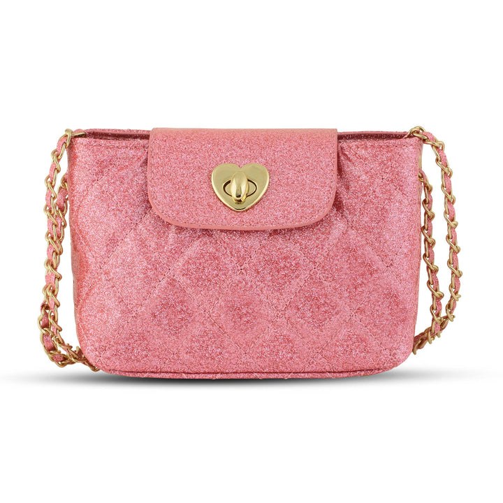 Paige Quilted Glitter Purse