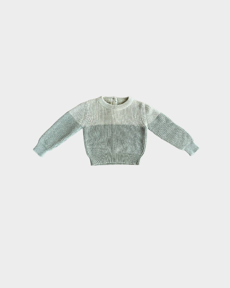 Matcha Green Knit Sweater