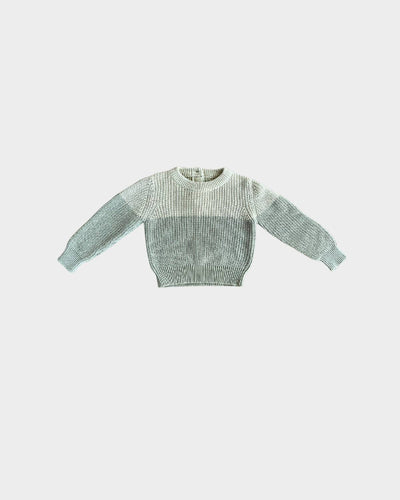 Matcha Green Knit Sweater