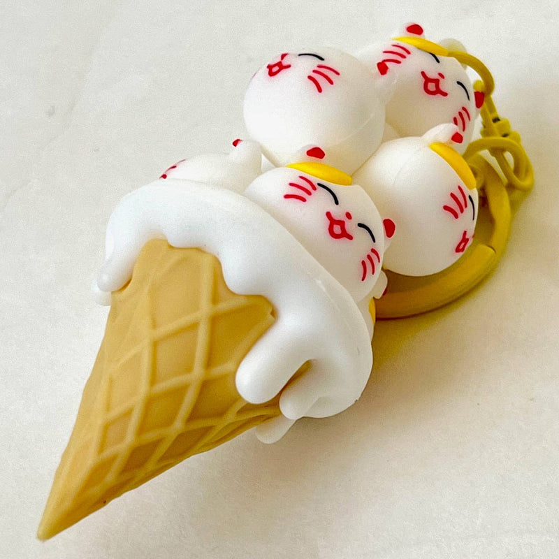 CAT CONE KEY CHARM