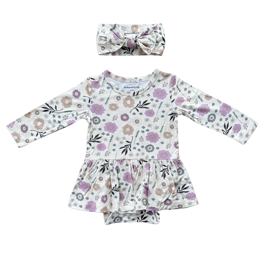 Bamboo Bodysuit Dress Set