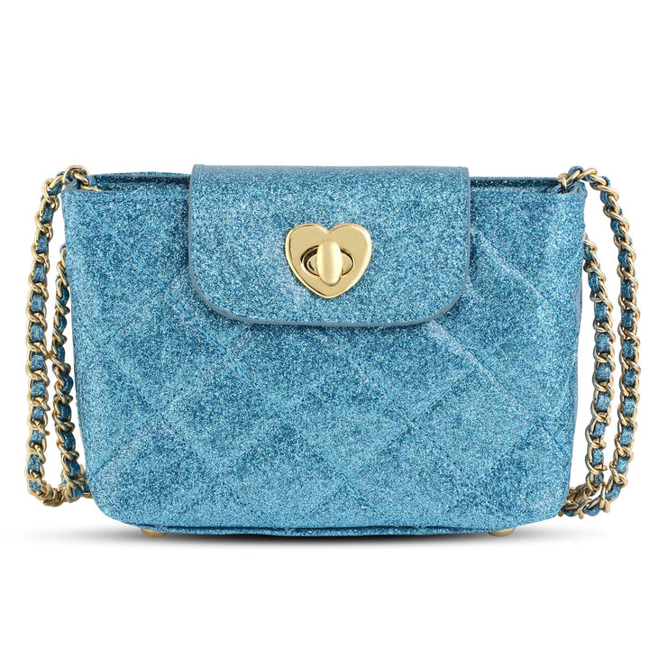 Paige Quilted Glitter Purse