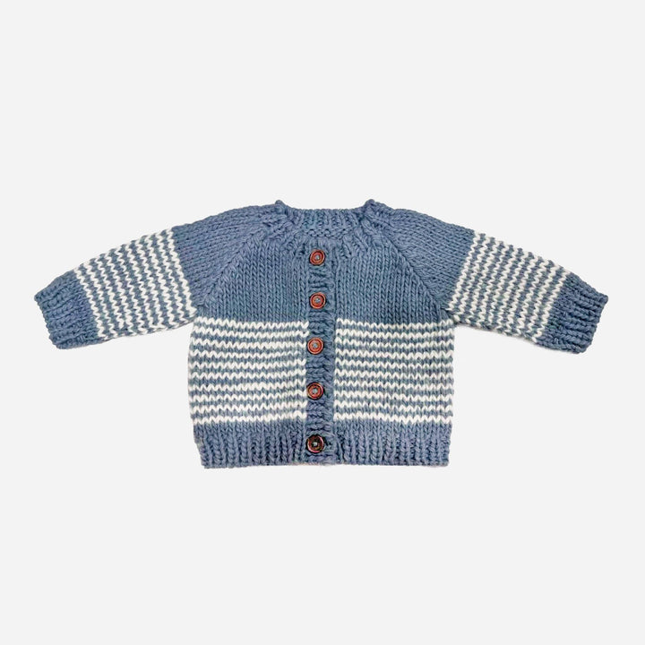 Blue Stripe Cardigan
