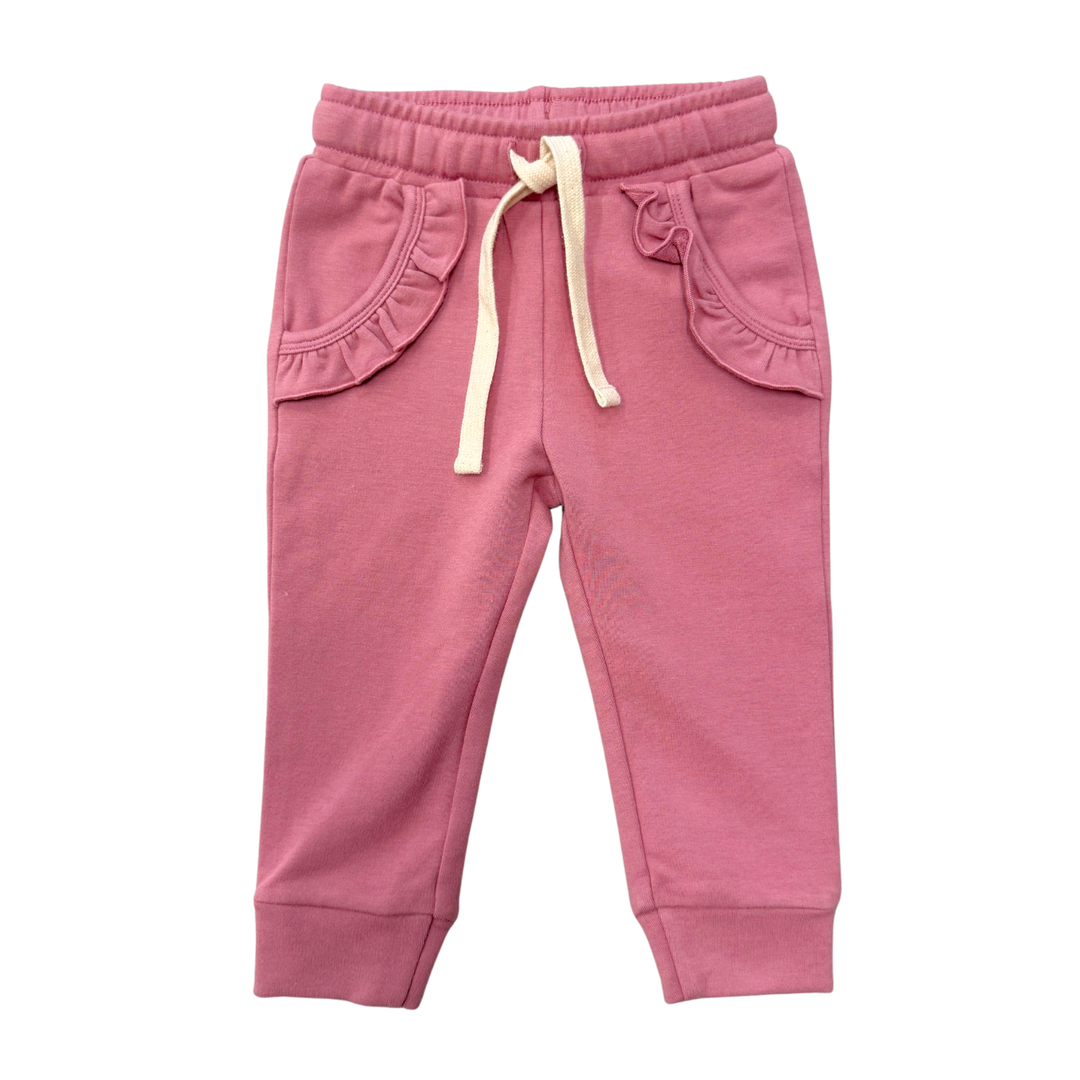 Girl's Joggers - Mellow Rose