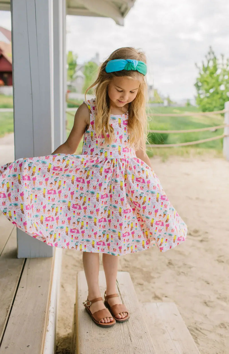 Tank Dress in Ice Cream Truck