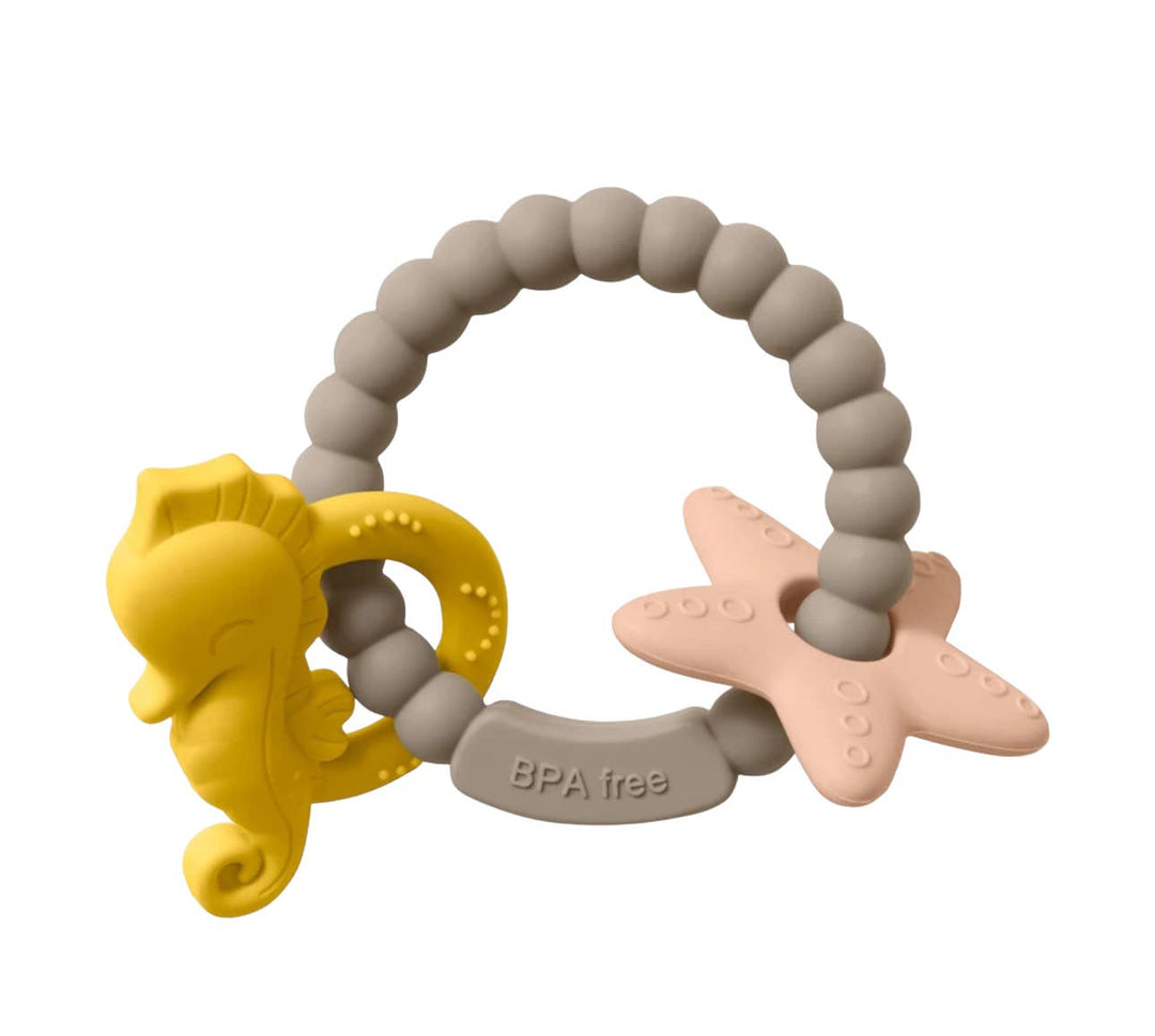 Seahorse Silicone Teething Ring