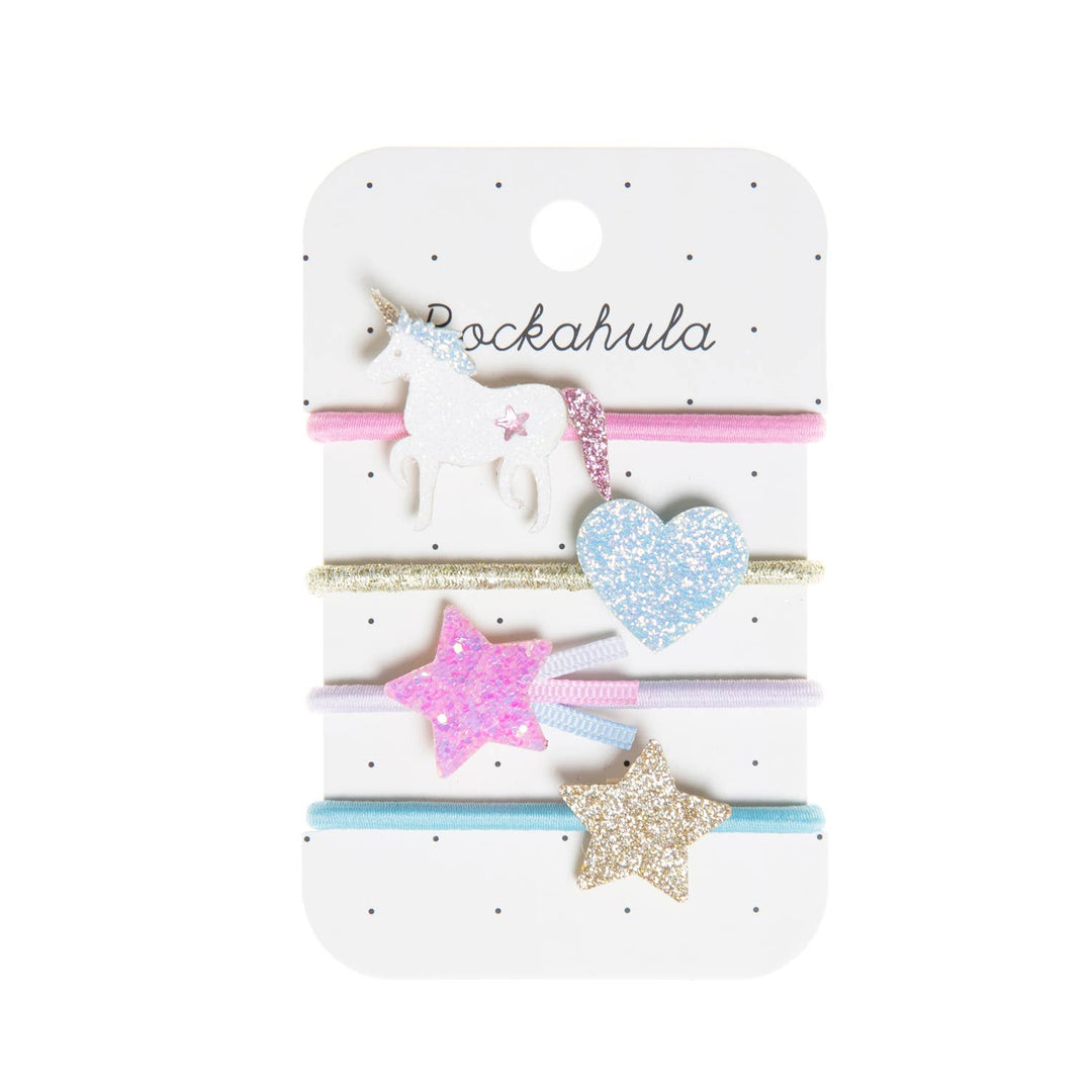 Unicorn Star Hair Ties