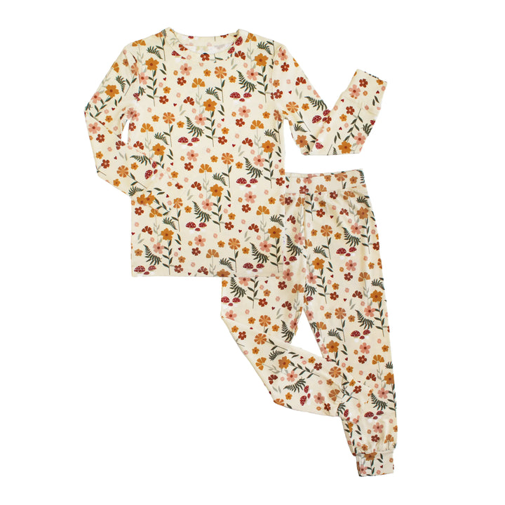 Toadstool Garden Bamboo Pajama Set