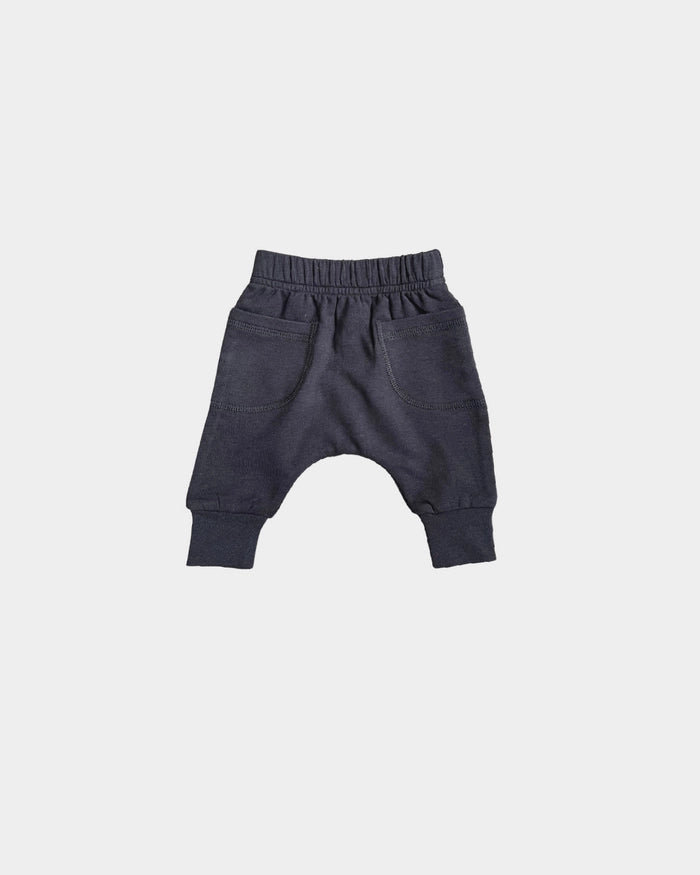 Baby Pocket Pants - Dark Gray