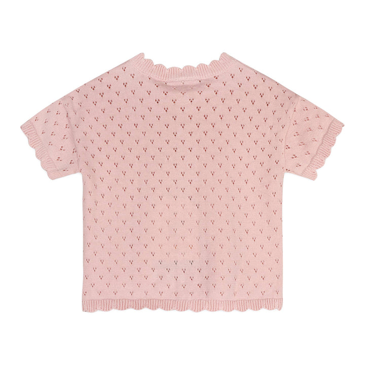 Emily Pointelle Shirt & Shorts Set