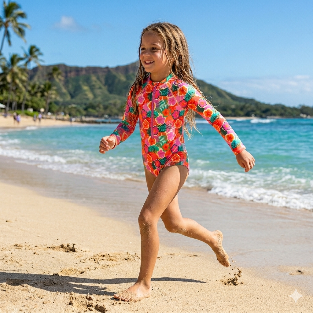 Nola One-Piece Swimsuit - Aloha
