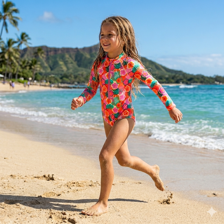 Nola One-Piece Swimsuit - Aloha