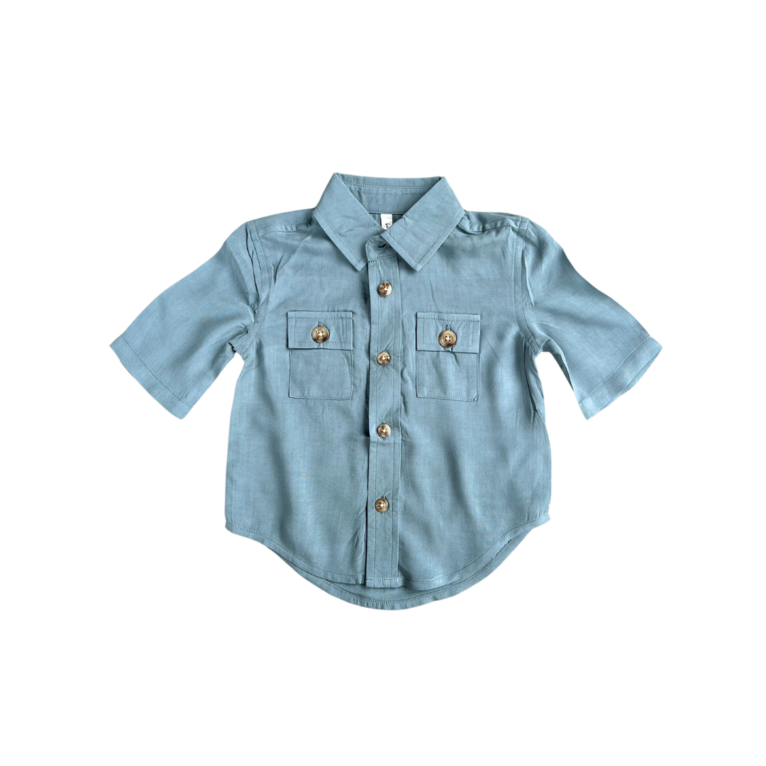 Boy's Utility Shirt - Storm
