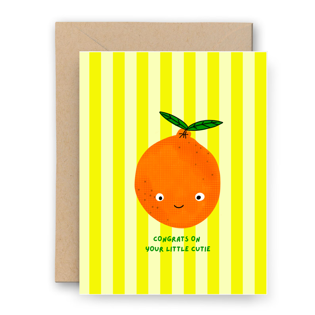 Congrats on Your Little Cutie Card