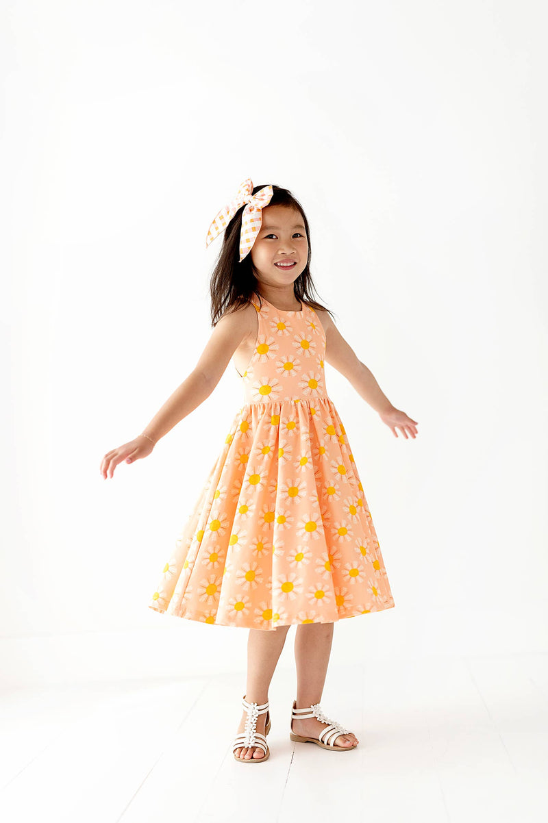 Sofia Twirl Dress - Blooming Sunshine